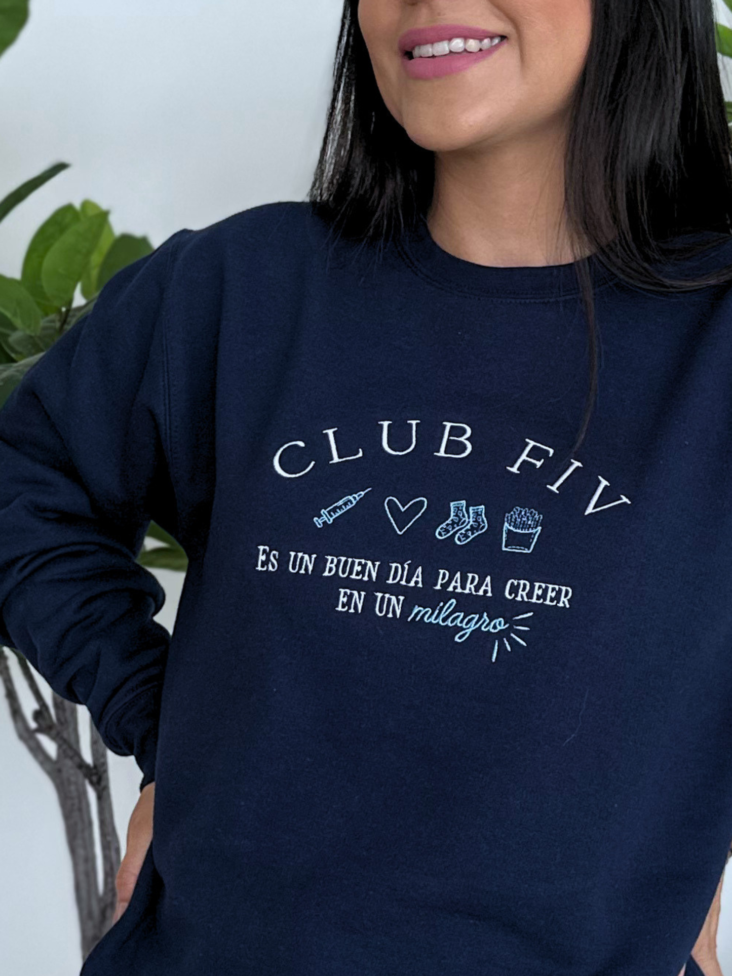 Sudadera CLUB FIV azul marino