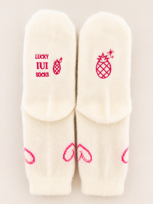 Calcetas "LUCKY IUI SOCKS" hueso