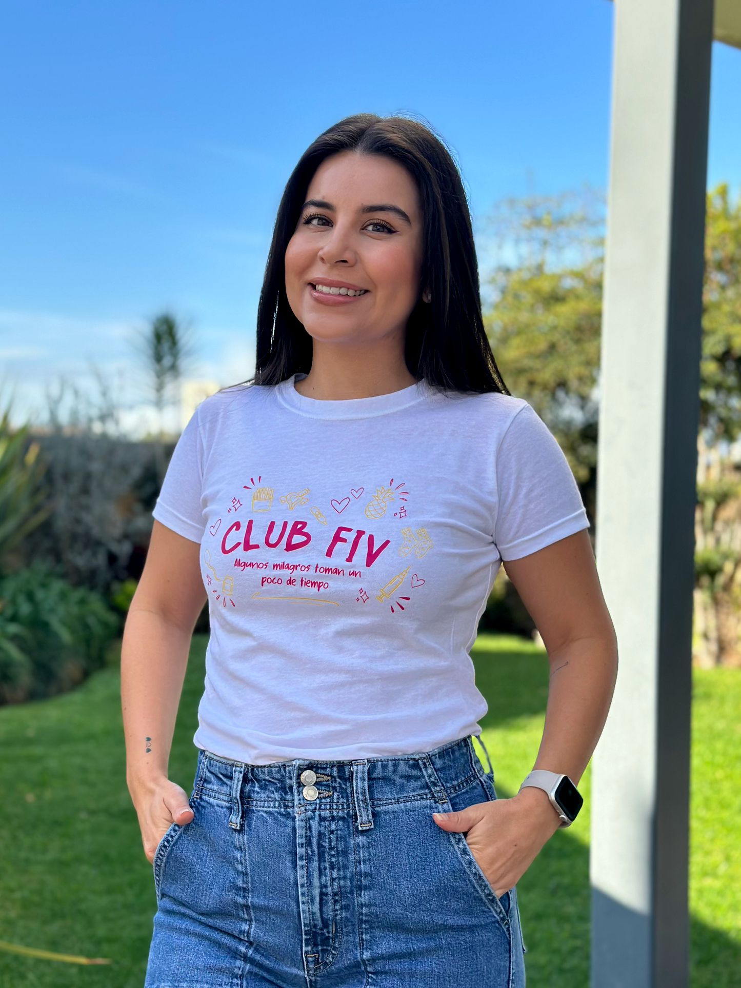 Playera Club FIV Blanca