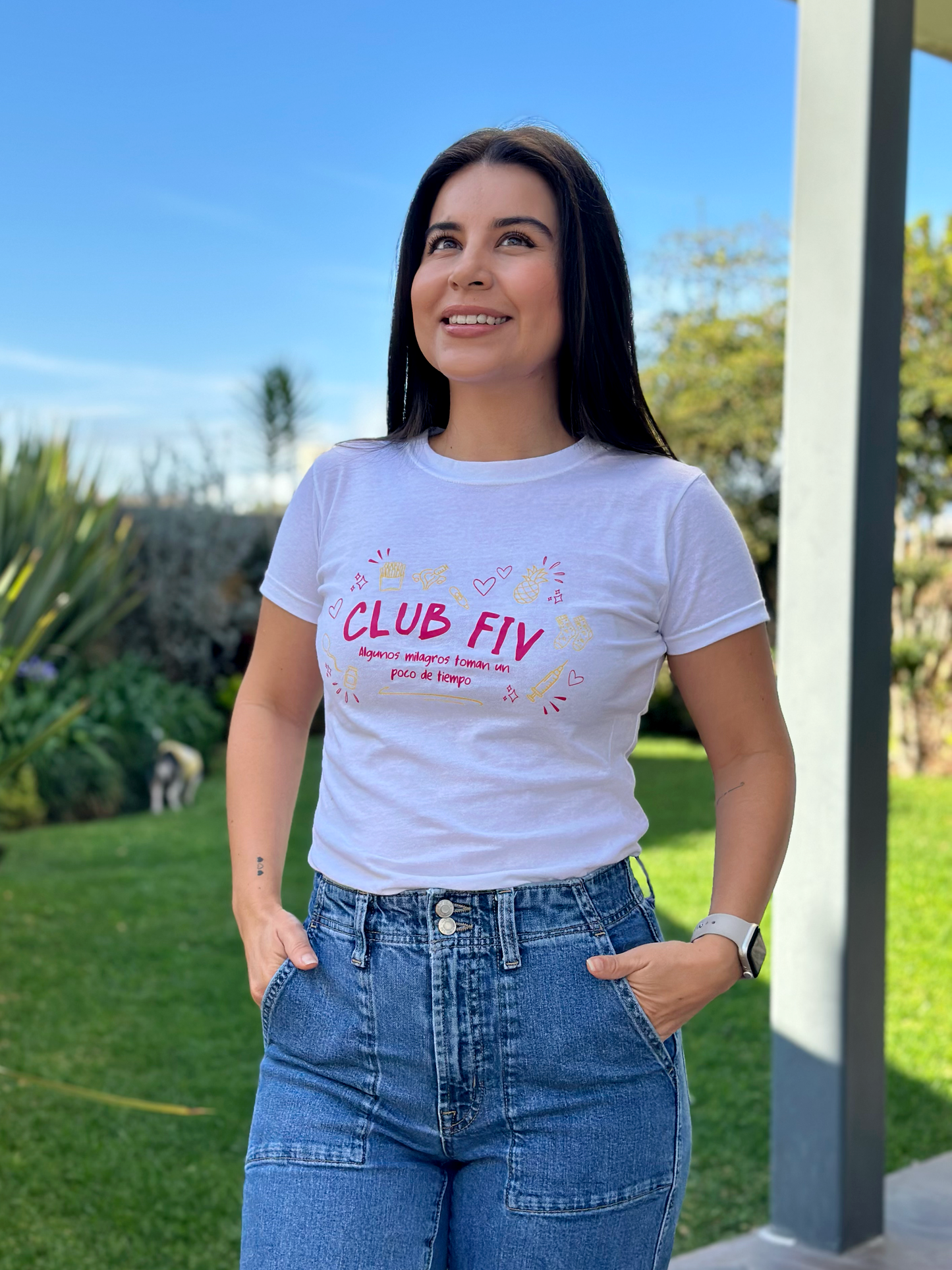 Playera Club FIV Blanca