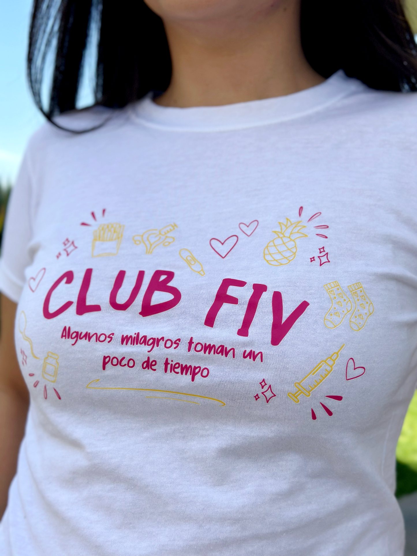 Playera Club FIV Blanca