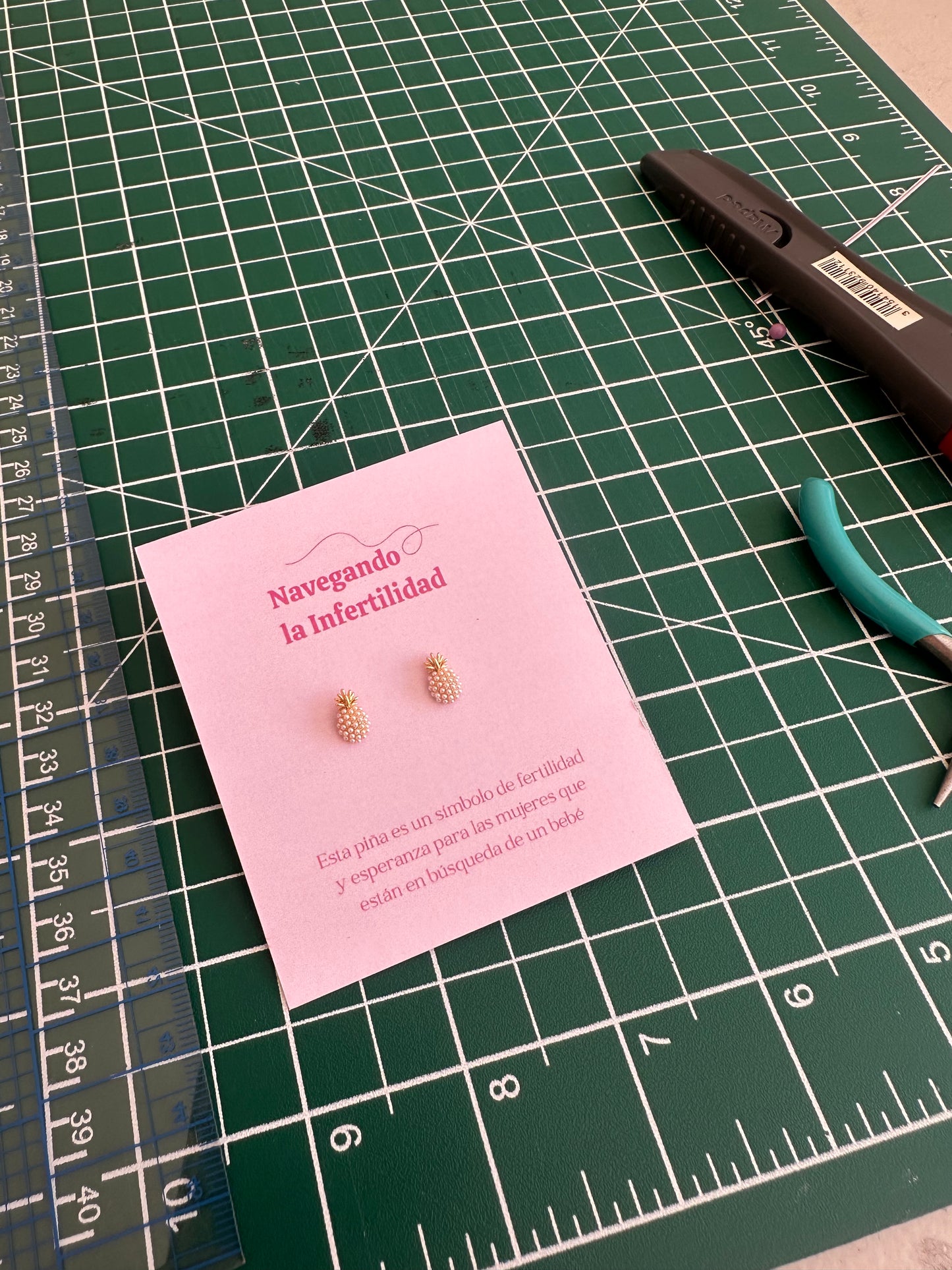 Aretes Piña