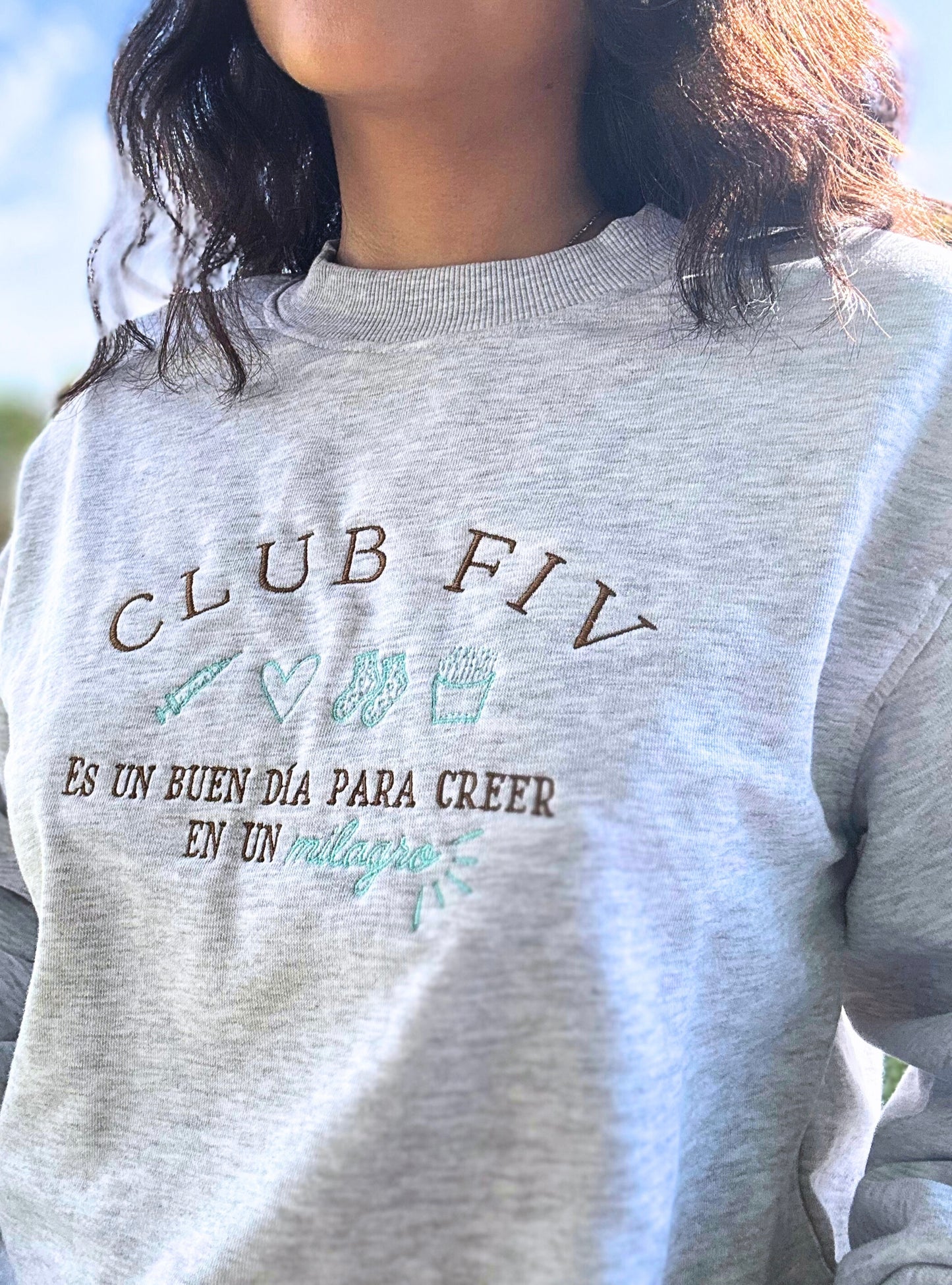 Sudadera CLUB FIV Gris