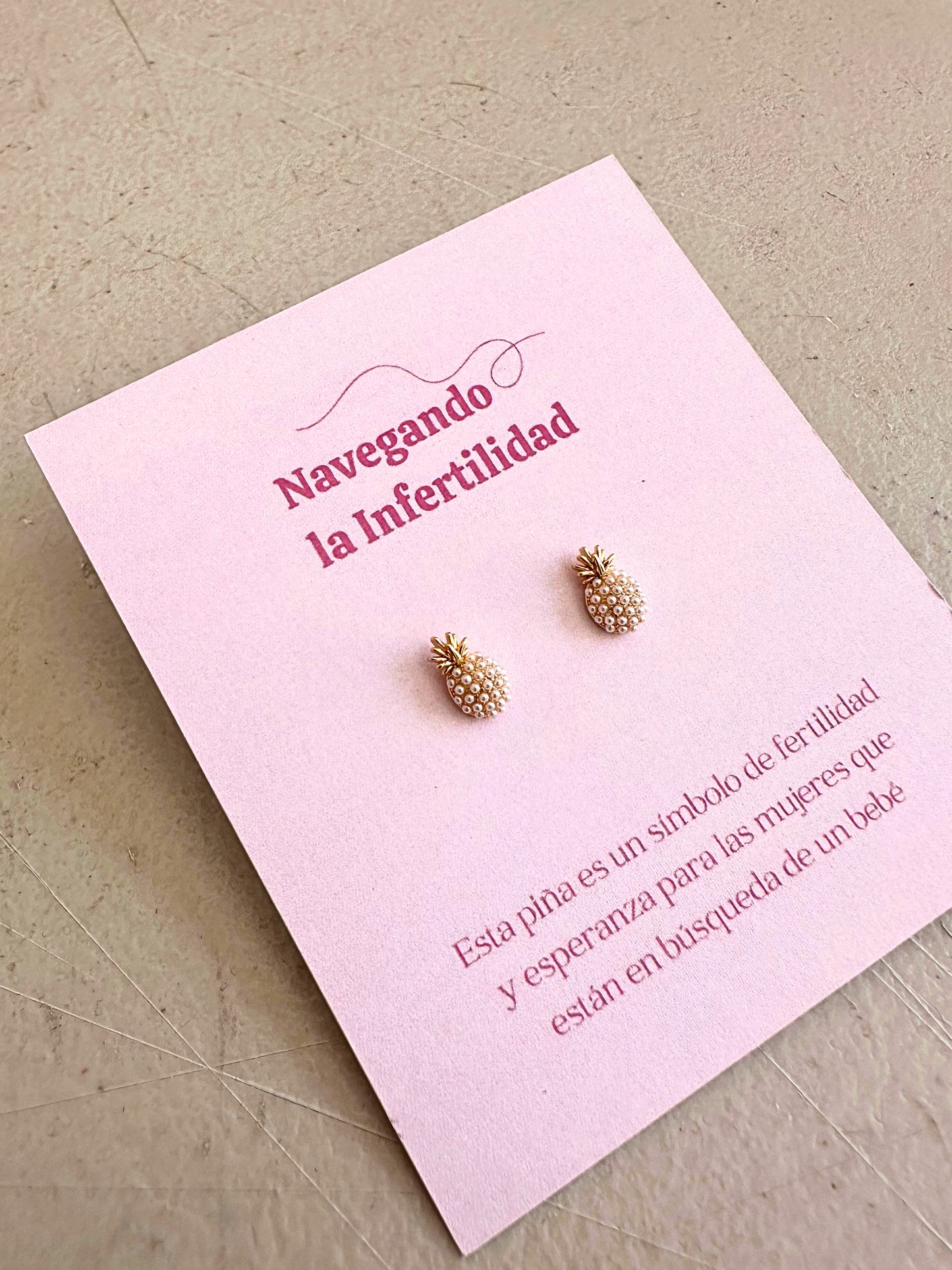 Aretes Piña